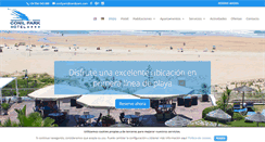 Desktop Screenshot of conilparkhotel.com
